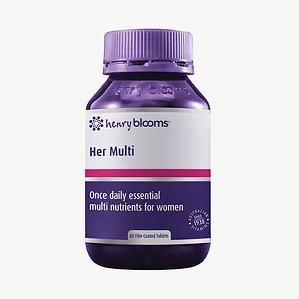 Henry Blooms Her Multi, 60 film-coated tablets